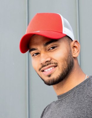 Trucker Cap Brain Waves 5-Panel Recycled